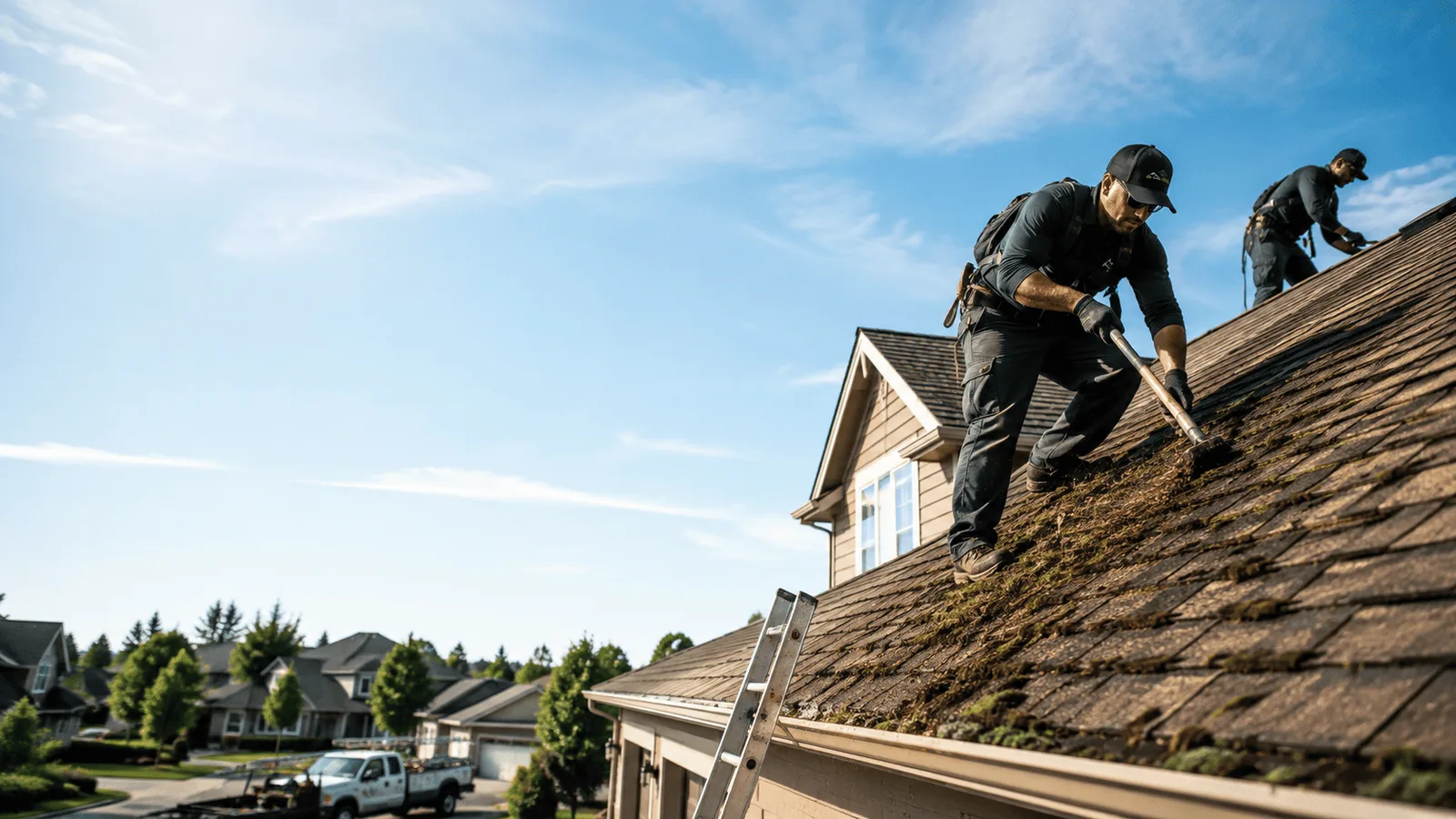 Roof Moss Removal in Omaha, GA near me